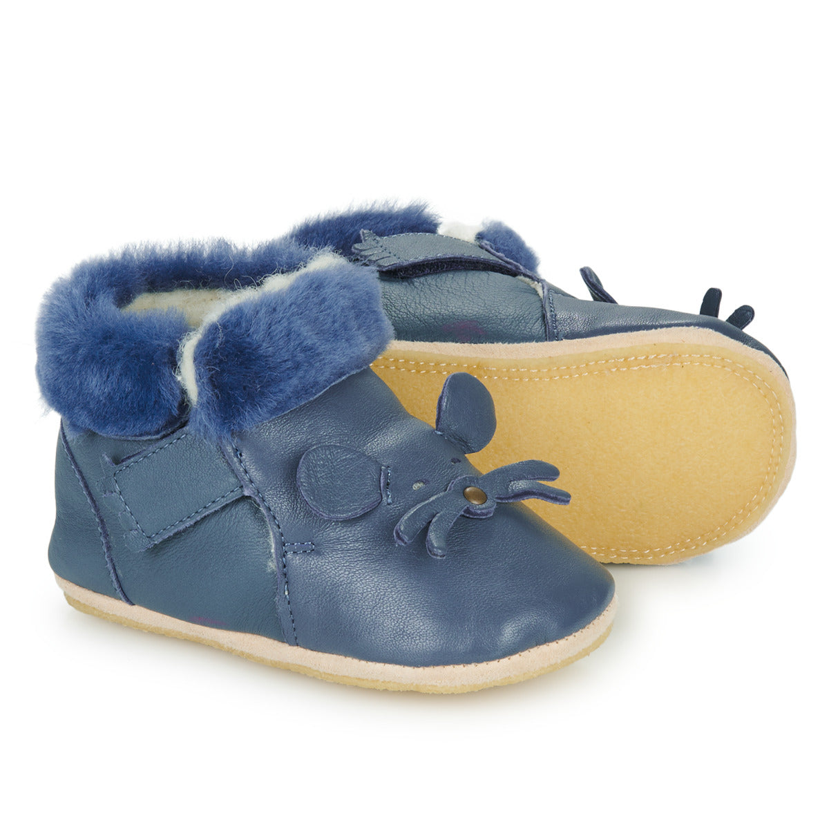 Ballerine bambina ragazza Easy Peasy FOUBLU MOUSE Blu