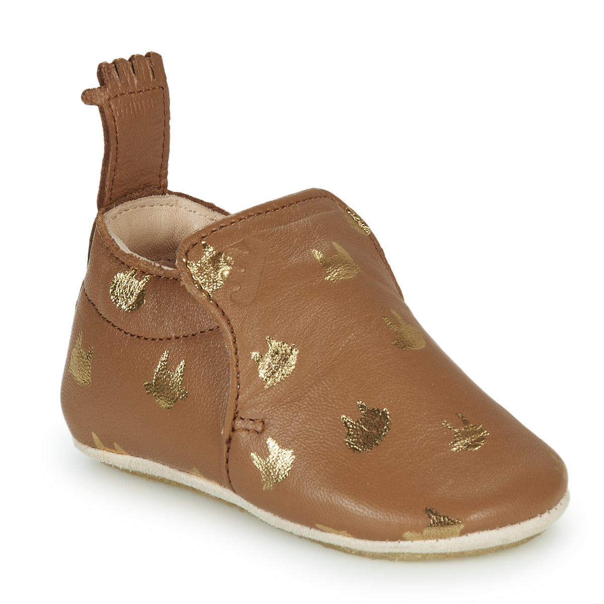 Pantofole bambini ragazza Easy Peasy MY BLUBLU Marrone