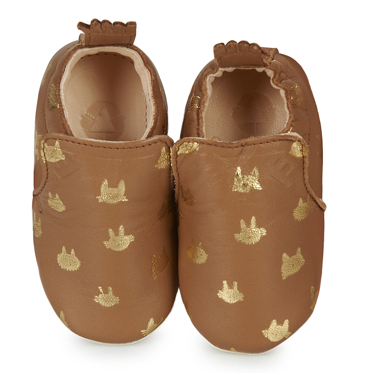 Pantofole bambini ragazza Easy Peasy MY BLUBLU Marrone