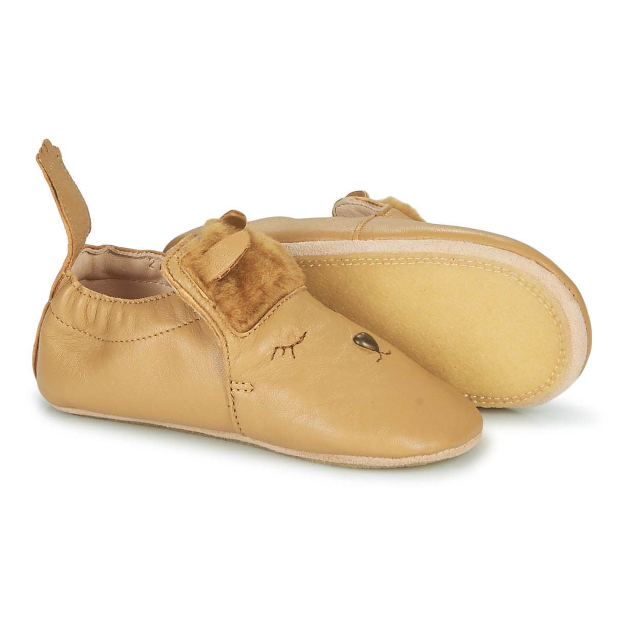 Ballerine ragazzo Easy Peasy  MY BLUBLU ALPAGA  Marrone