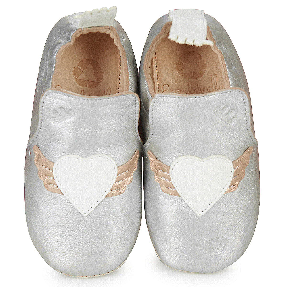 Ballerine bambina ragazza Easy Peasy MY BLUBLU AILE Argento