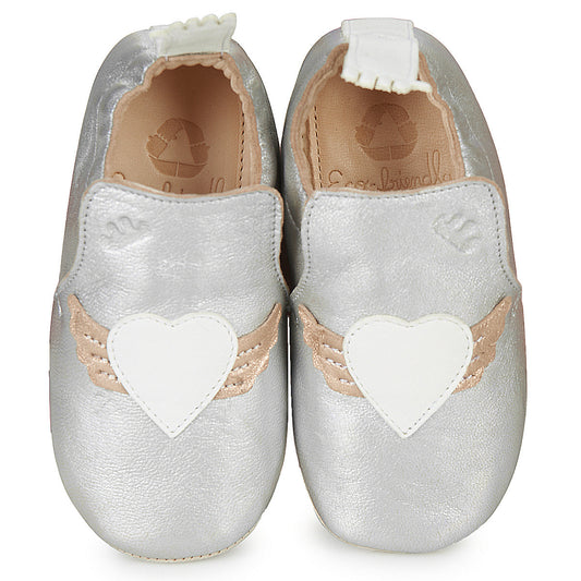 Ballerine bambina ragazza Easy Peasy MY BLUBLU AILE Argento