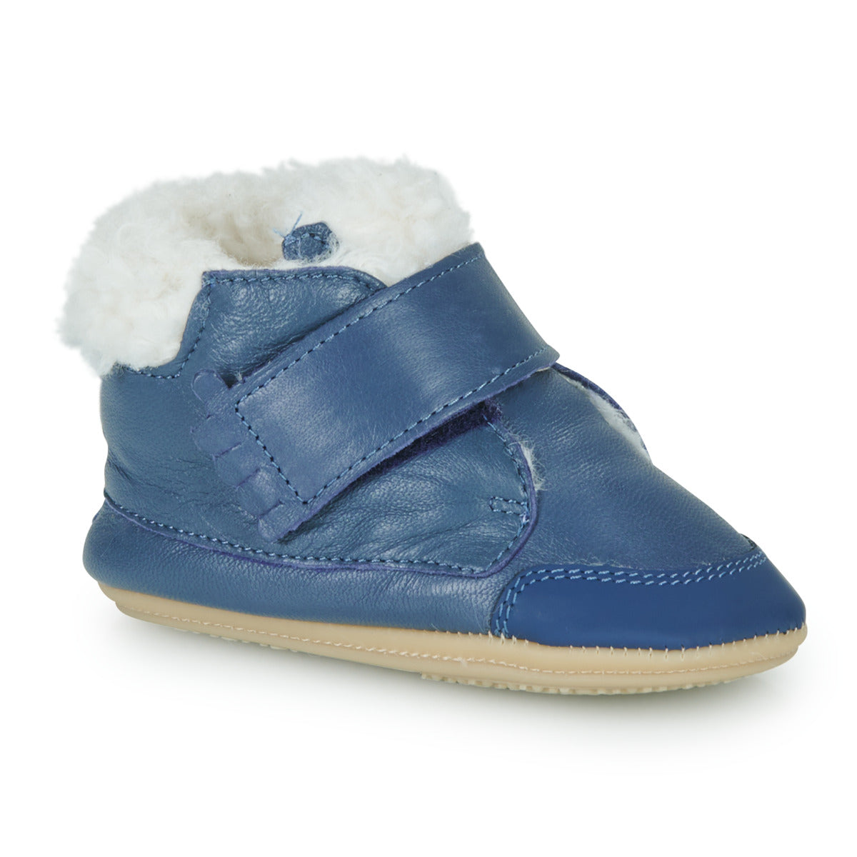 Pantofole bambini ragazza Easy Peasy  MY IFOU  Blu
