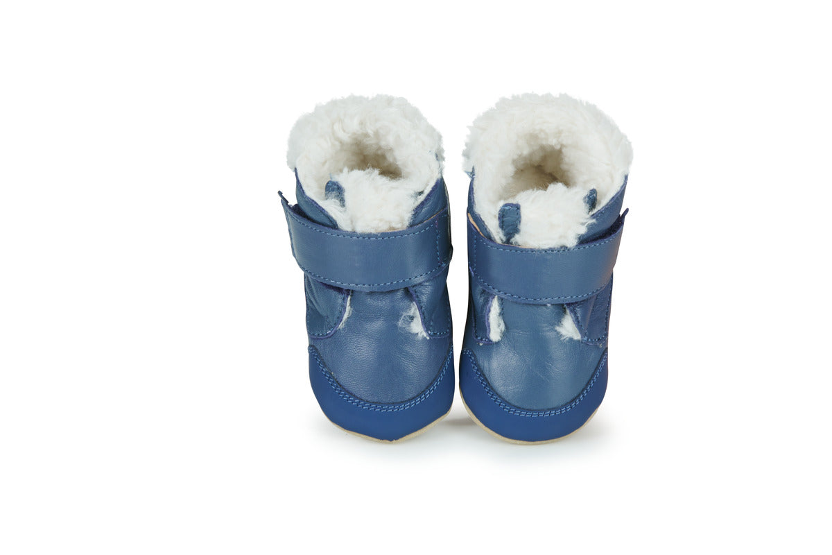 Pantofole bambini ragazza Easy Peasy MY IFOU Blu