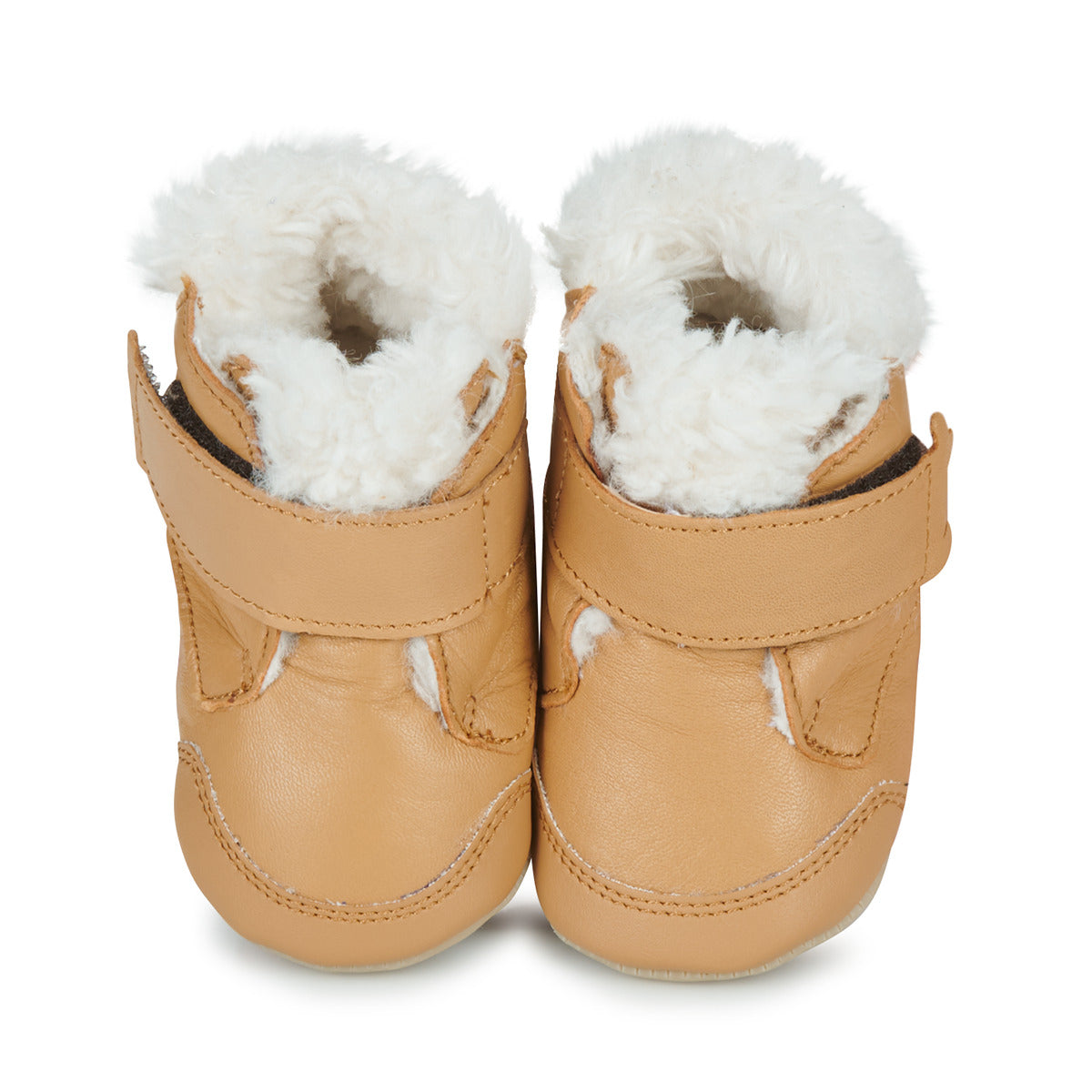 Pantofole bambini ragazza Easy Peasy  MY IFOU  Marrone