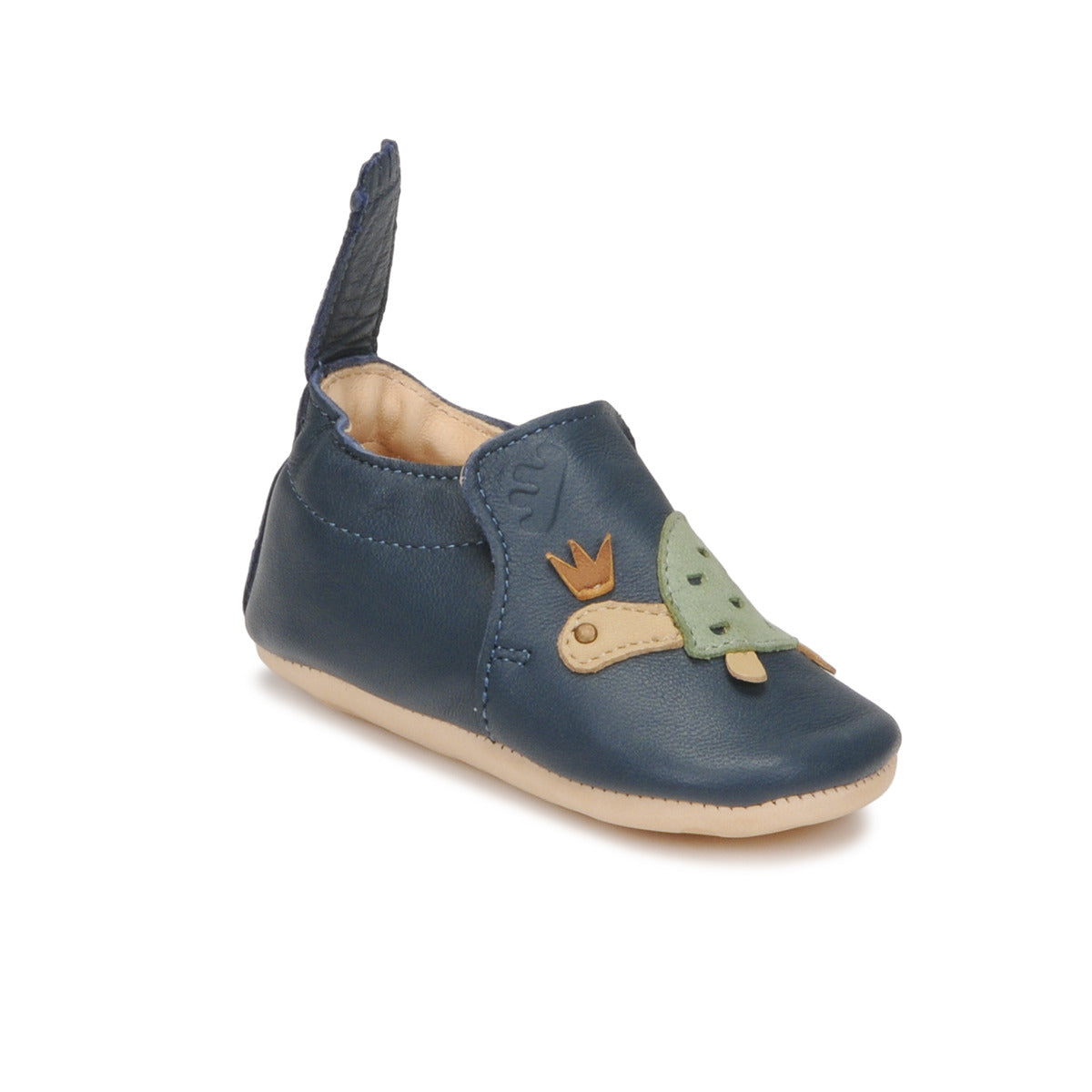 Pantofole bambini ragazza Easy Peasy MY BLUMOO TORTUE Blu