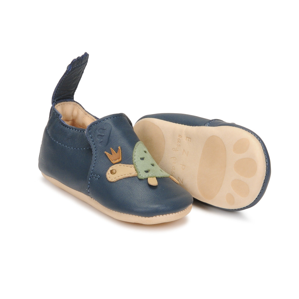 Pantofole bambini ragazza Easy Peasy MY BLUMOO TORTUE Blu