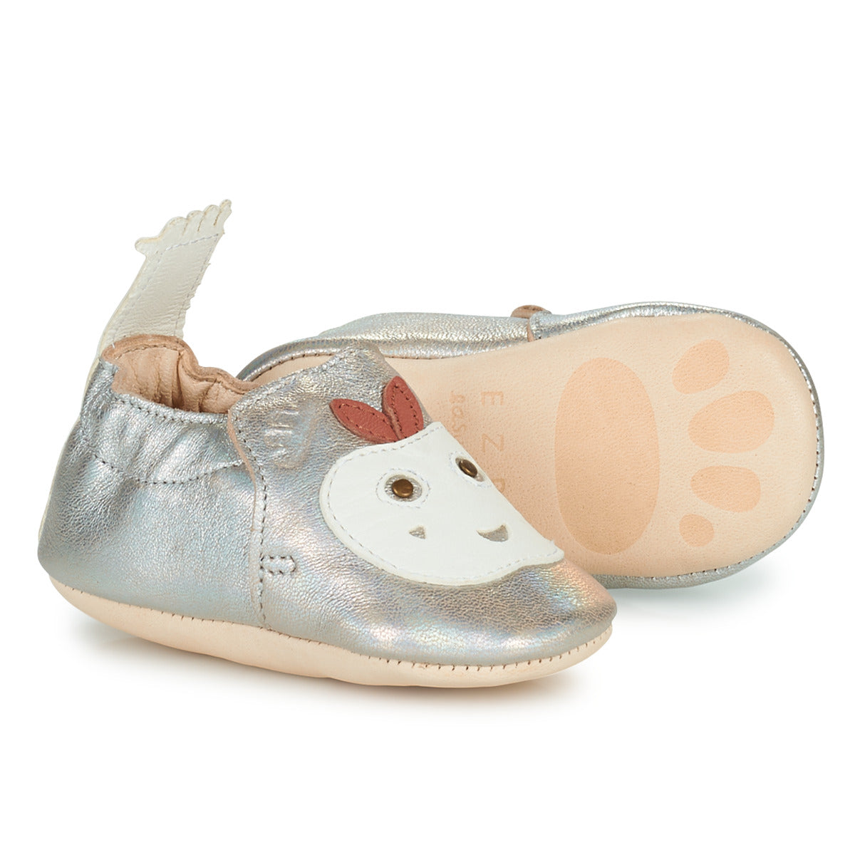 Ballerine bambina ragazza Easy Peasy  MY BLUMOO POMME  Argento