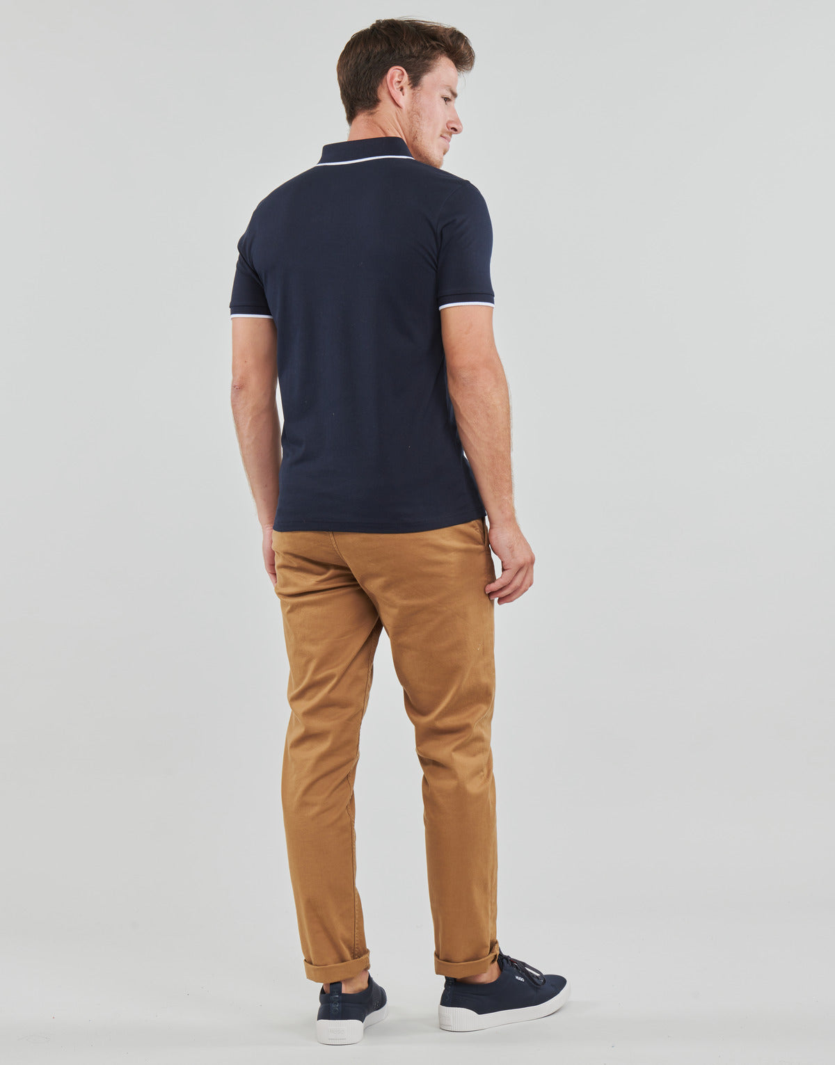 Polo Uomo BOSS Passertip Marine