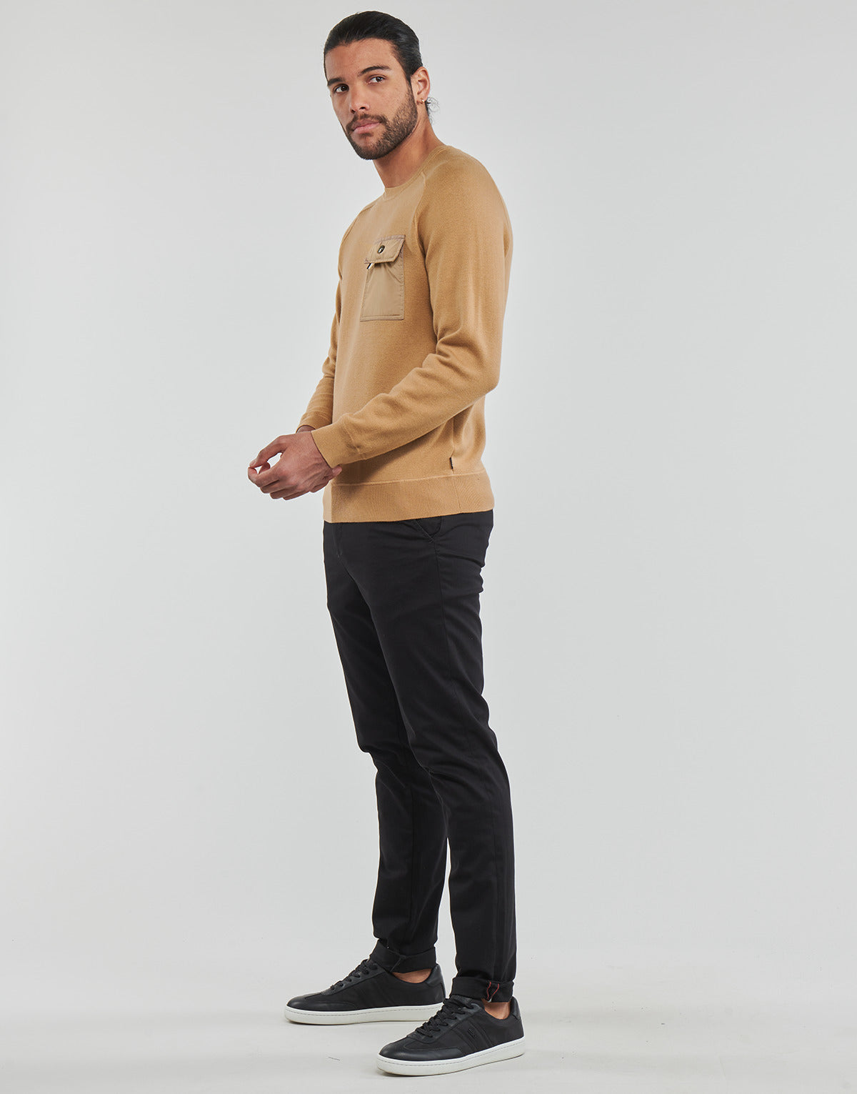 Maglione Uomo BOSS Lomarko Beige