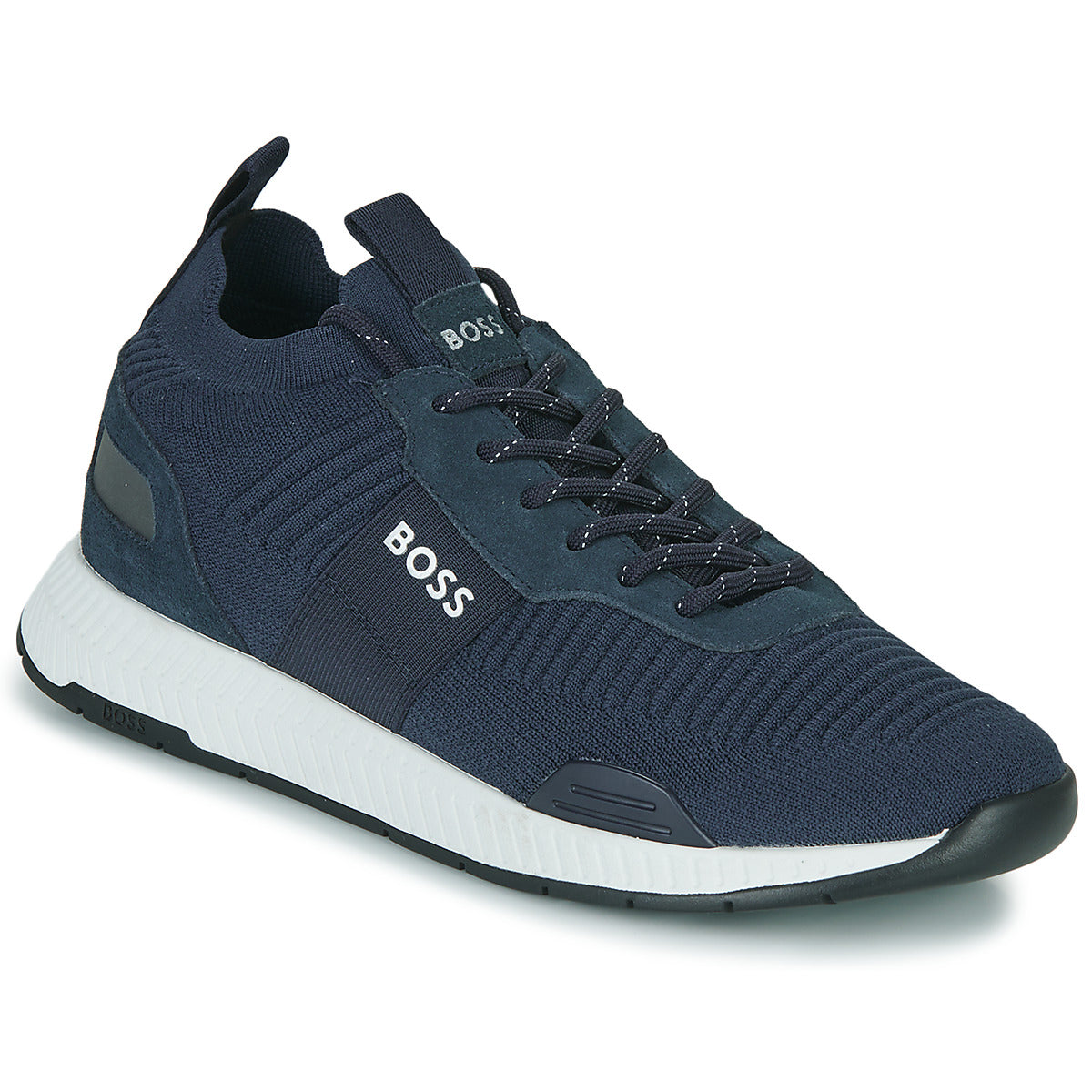 Sneakers Uomo BOSS  Titanium_Runn_knstA  Marine