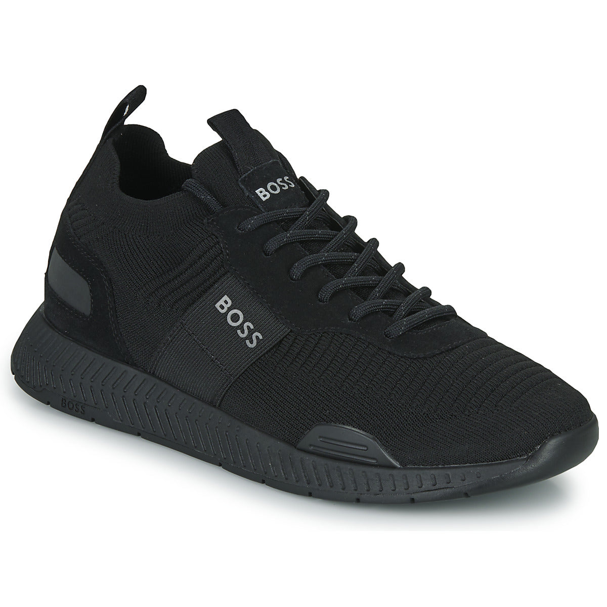 Sneakers Uomo BOSS  Titanium_Runn_knstA  Nero