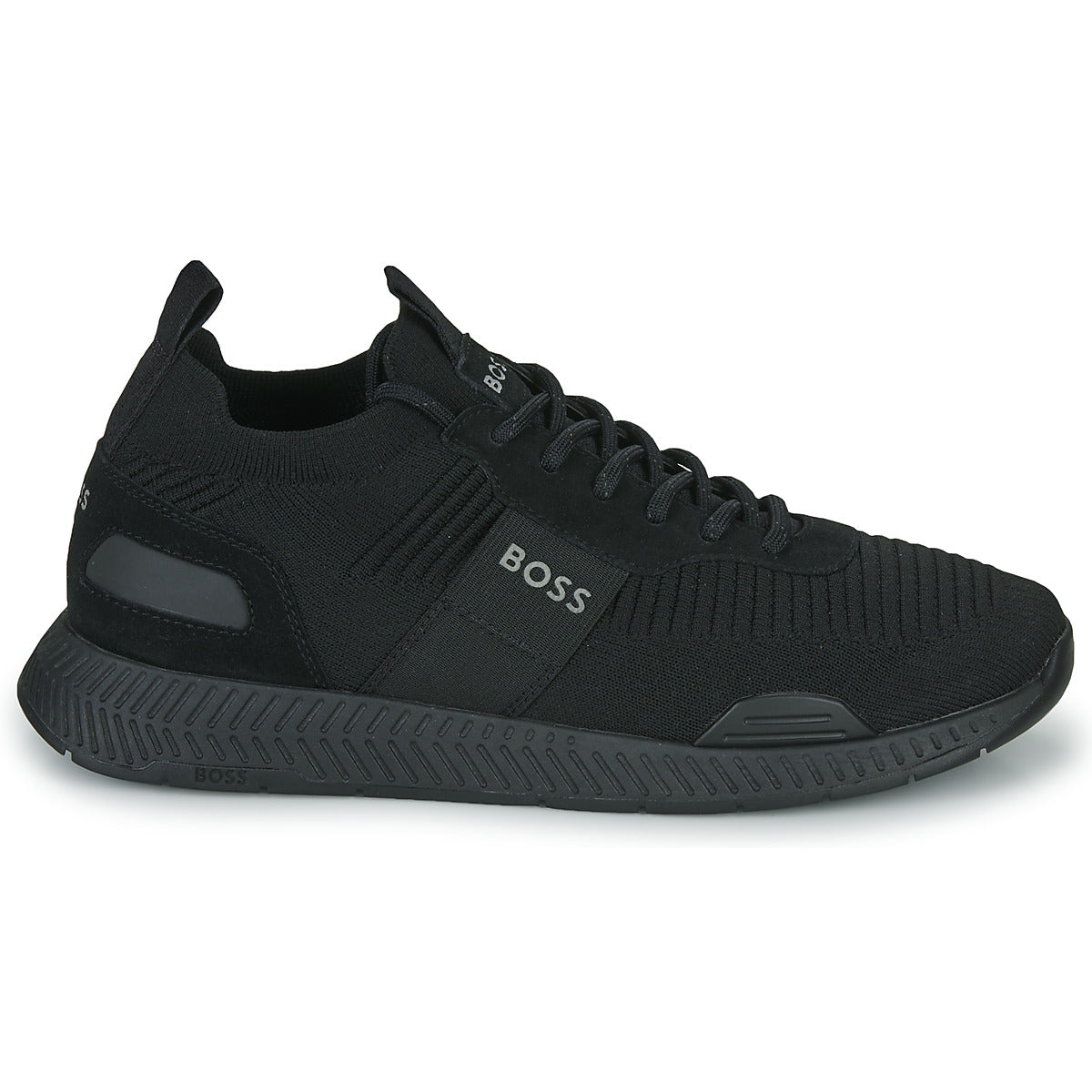 Sneakers Uomo BOSS  Titanium_Runn_knstA  Nero