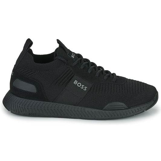 Sneakers Uomo BOSS  Titanium_Runn_knstA  Nero