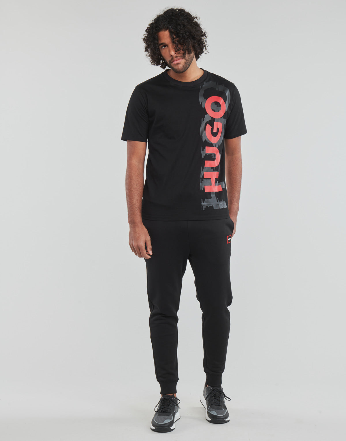 Pantaloni Sportivi Uomo HUGO Dyssop Nero