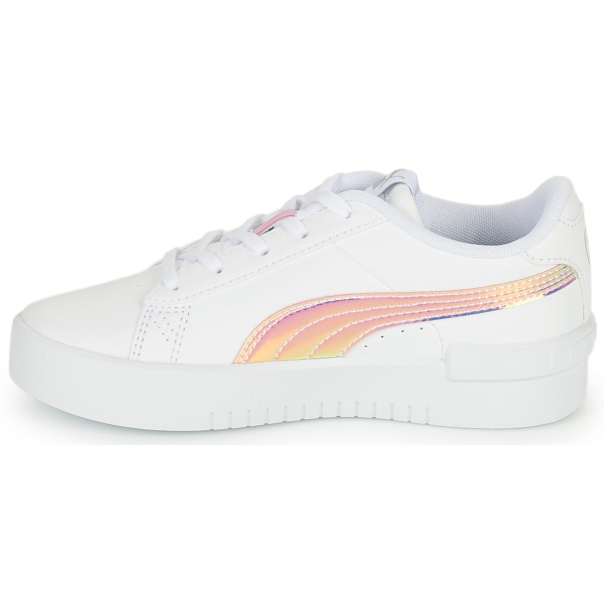 Scarpe bambini ragazza Puma  Jada Holo PS  Bianco