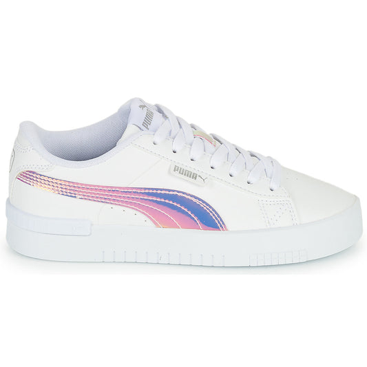 Scarpe bambini ragazza Puma Jada Holo Jr Bianco
