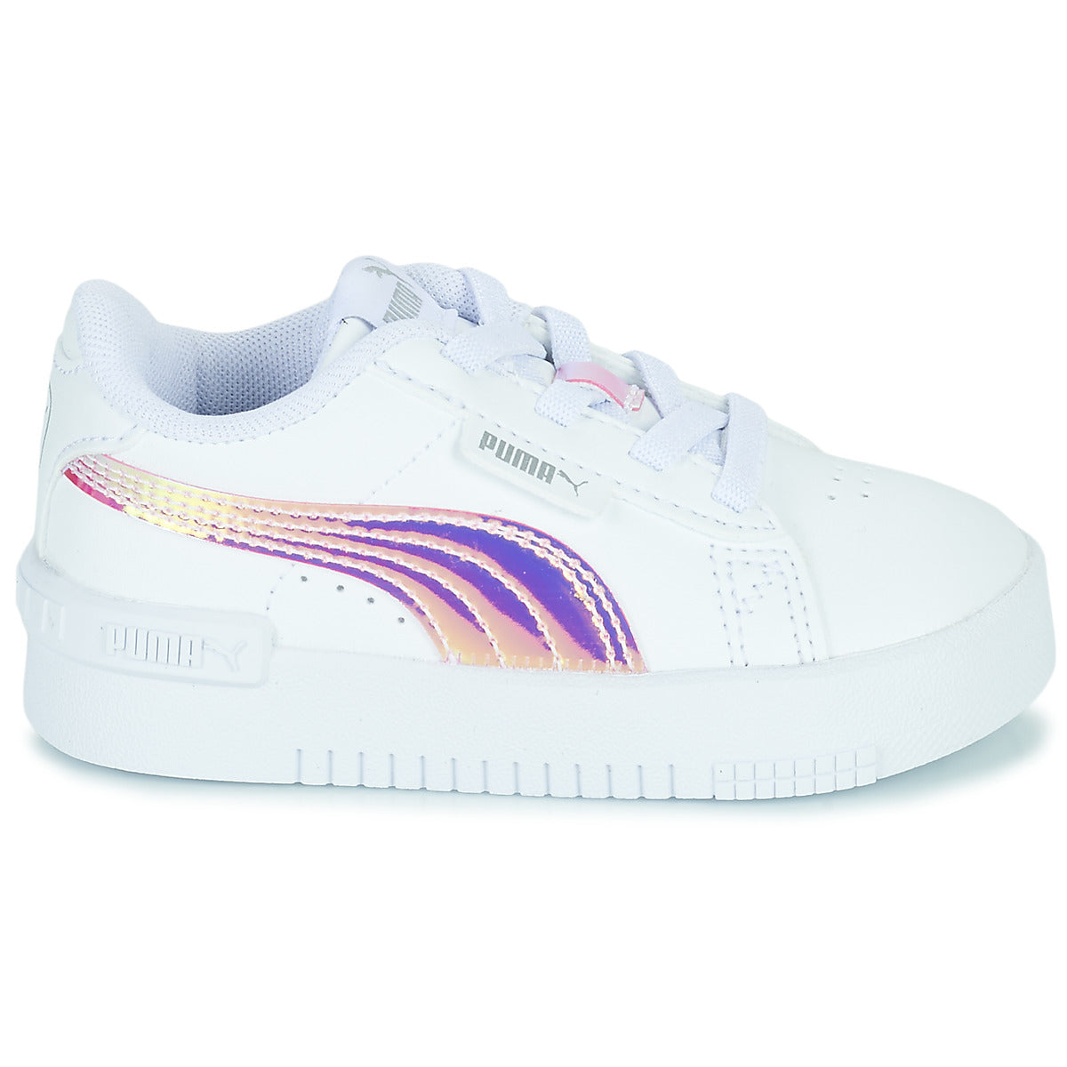 Scarpe bambini ragazza Puma  Jada Holo AC Inf  Bianco