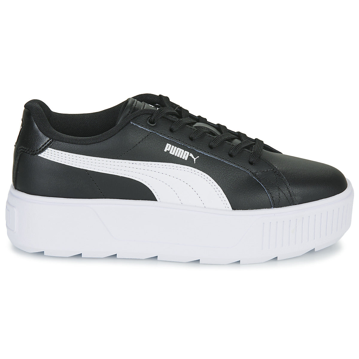 Scarpe bambini ragazza Puma Karmen L Jr Nero