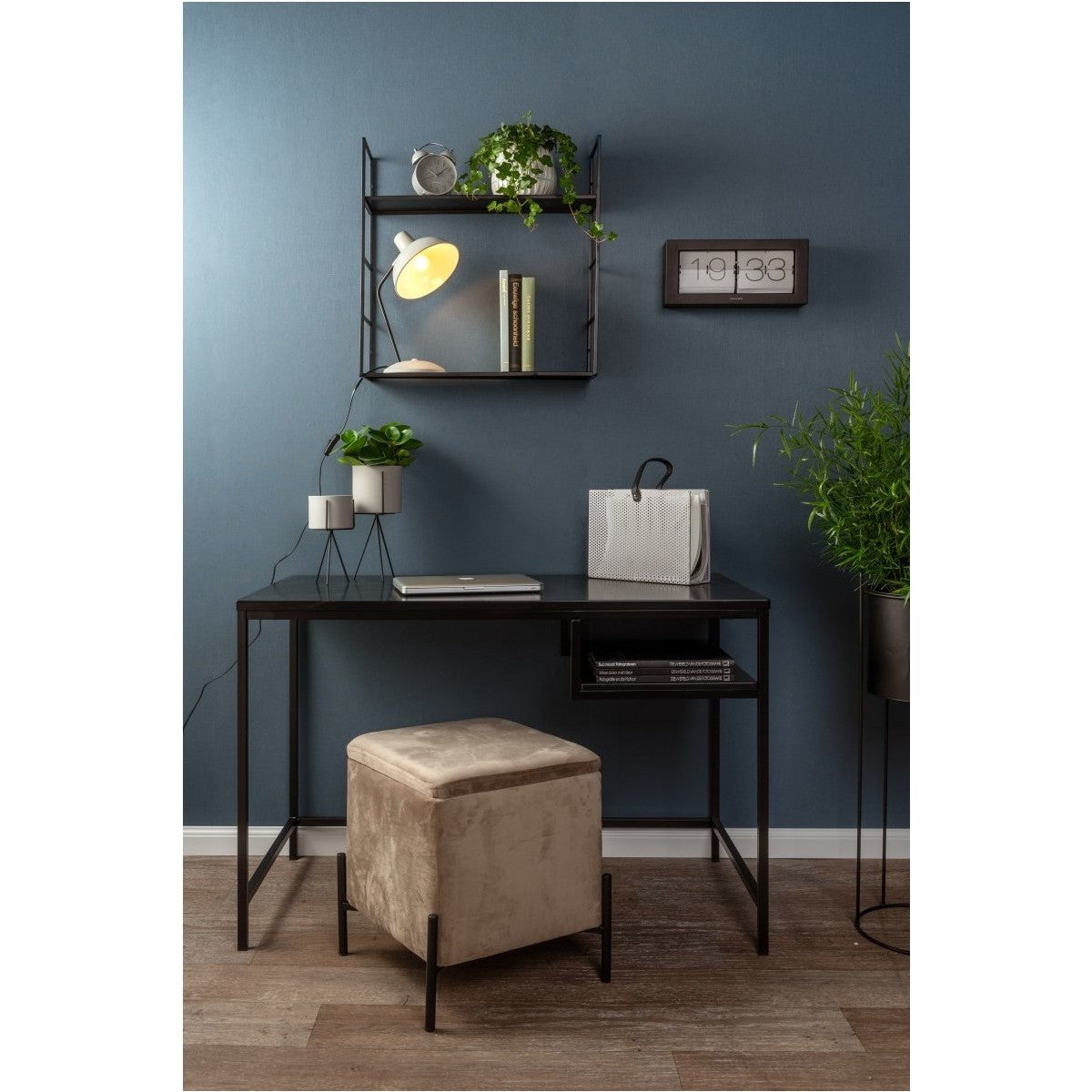 Porta documenti Present Time PERKY Grigio