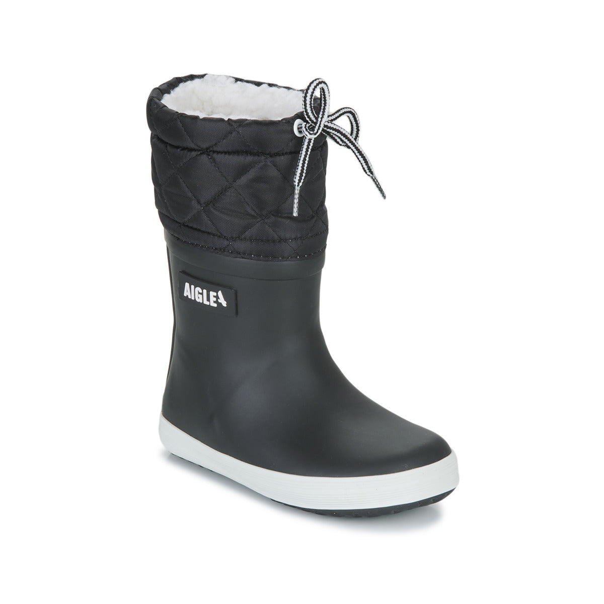 Stivali bambini ragazza Aigle GIBOULEE 2 Nero