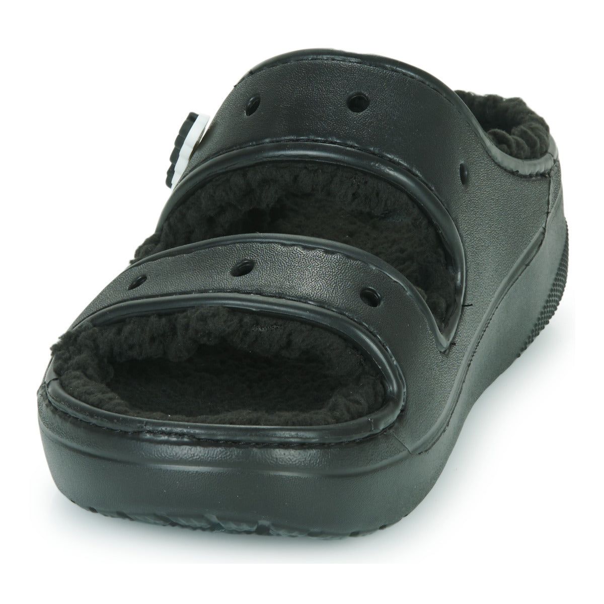 Scarpe Uomo Crocs  CLASSIC COZZY SANDAL  Nero
