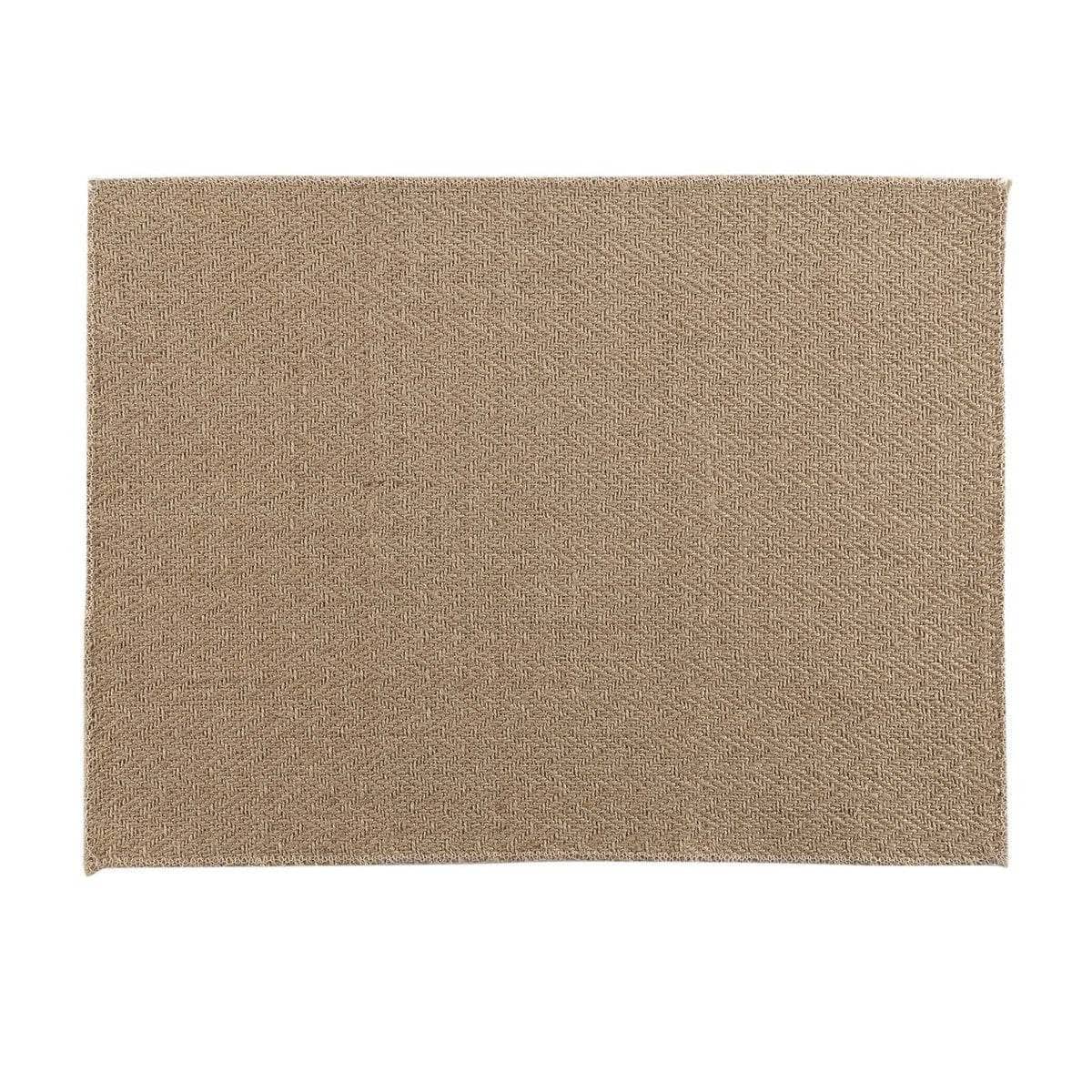 Set da tavola Douceur d intérieur 2 SETS DE TABLE 33 x 45 CM JUTE UNI MODALIE X2 Kaki