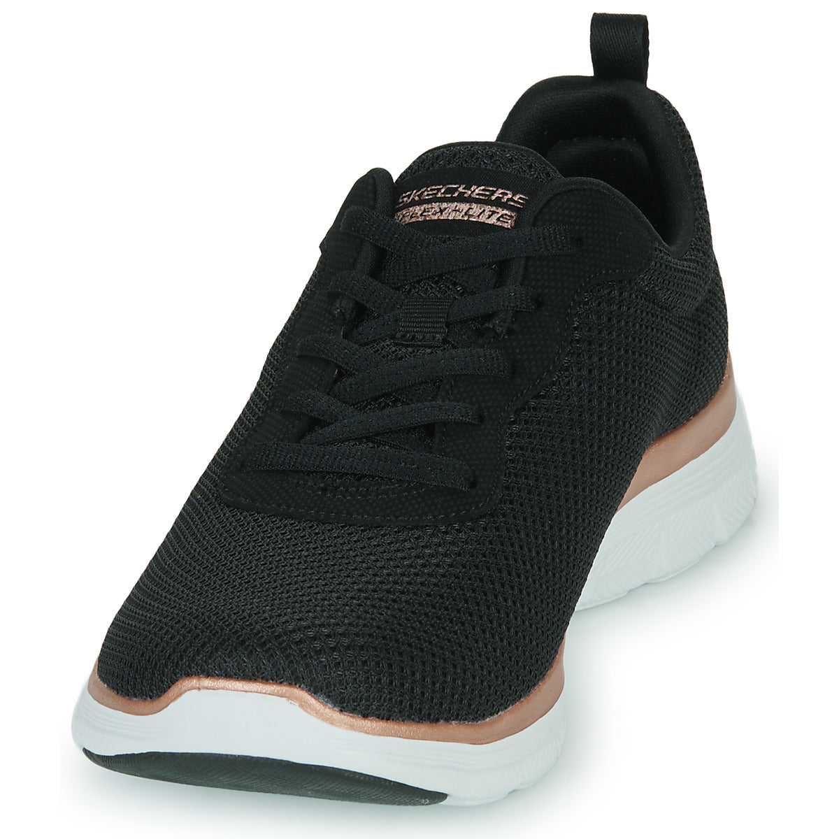 Sneakers basse Donna Skechers  FLEX APPEAL 4.0 - BRILLIANT VIEW  Nero