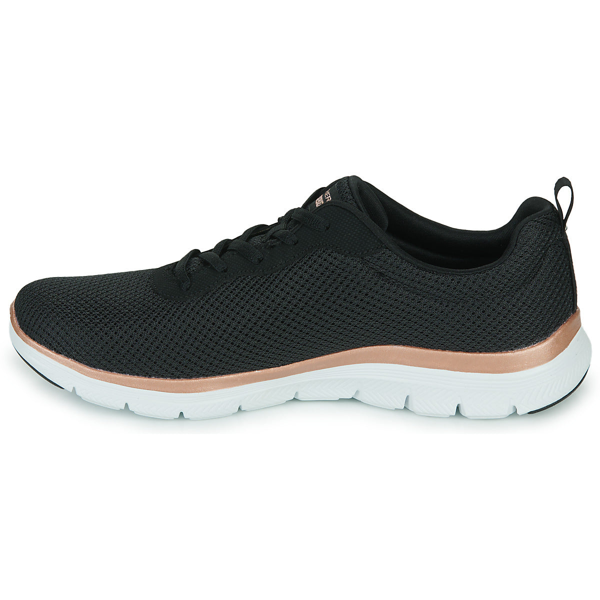 Sneakers basse Donna Skechers  FLEX APPEAL 4.0 - BRILLIANT VIEW  Nero