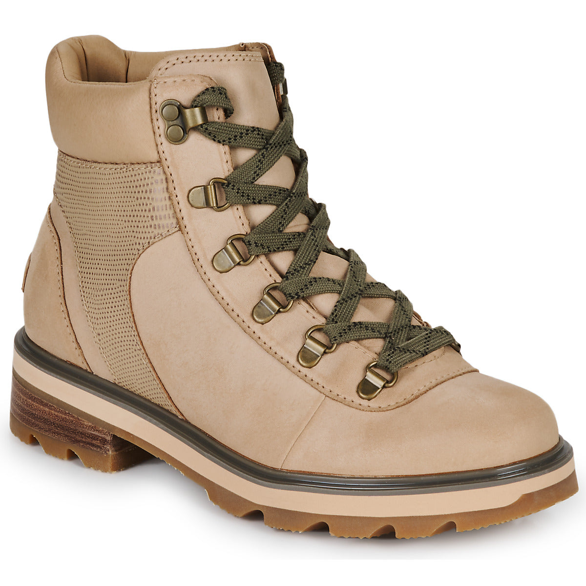Stivaletti Donna Sorel LENNOK HIKER STKD WP Beige