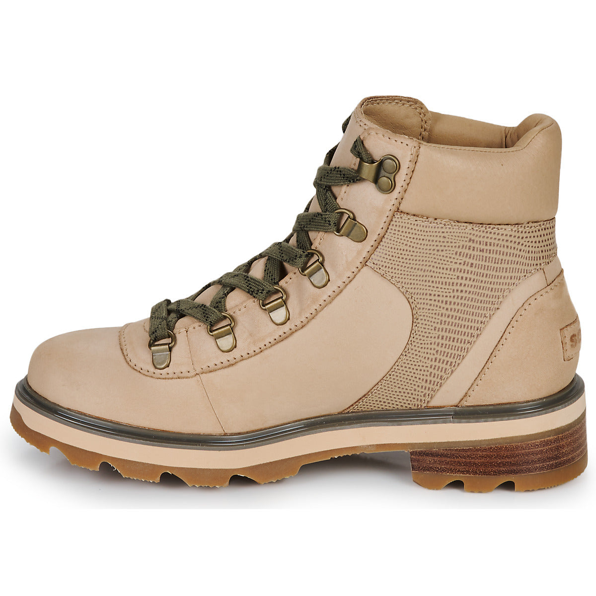Stivaletti Donna Sorel LENNOK HIKER STKD WP Beige