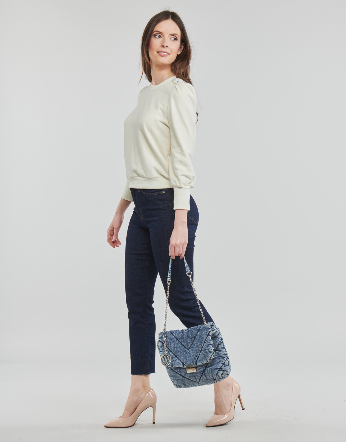 Felpa Donna Moony Mood LAUREINE Beige