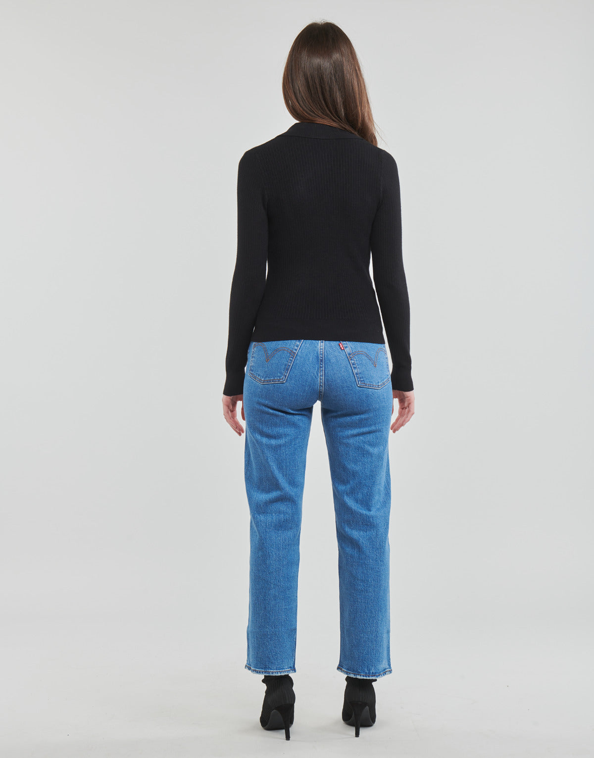 Gilet / Cardigan Donna Moony Mood LAUREANE Nero