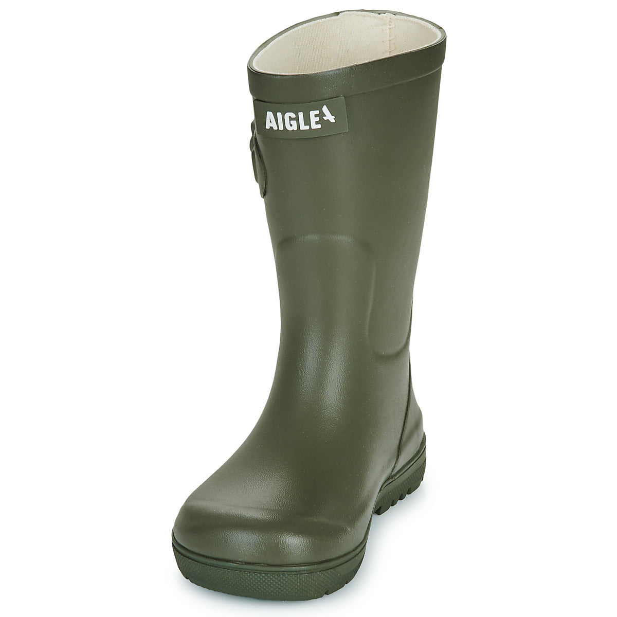 Stivali bambini ragazza Aigle WOODY-POP 2 Kaki