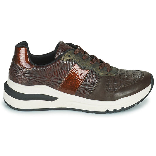 Sneakers basse Donna Rieker M6602-25 Marrone