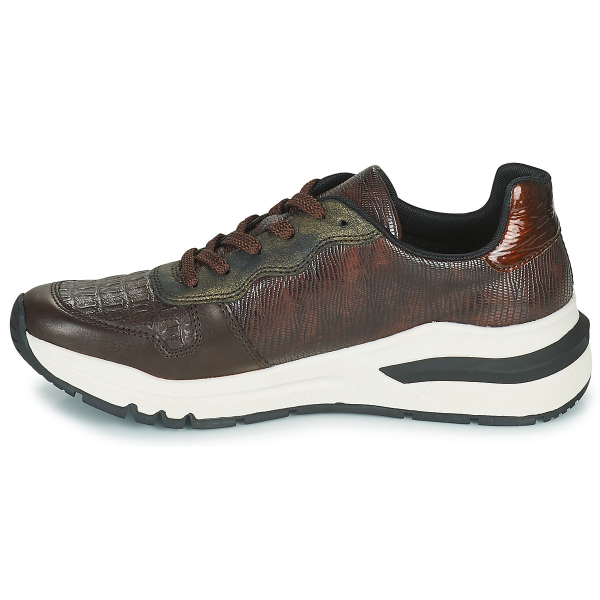 Sneakers basse Donna Rieker M6602-25 Marrone