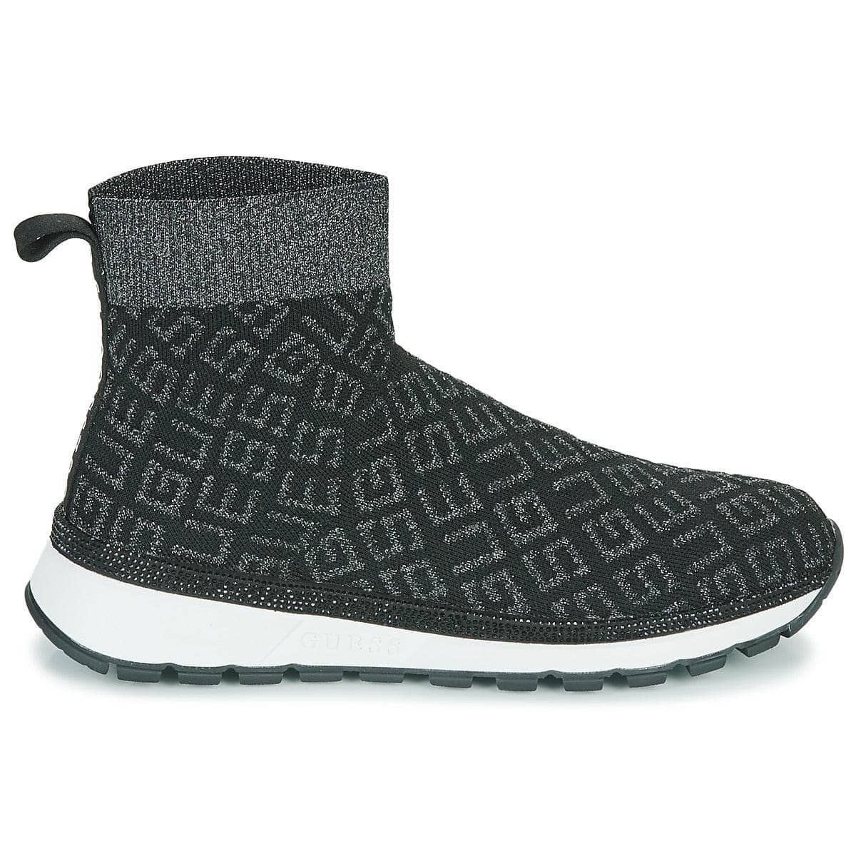 Sneakers alte Donna Guess ZYLA Nero