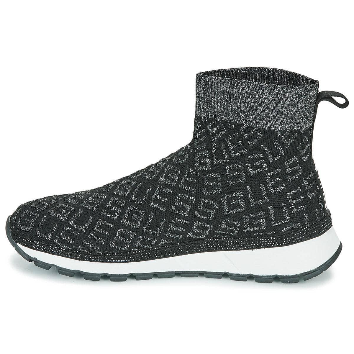 Sneakers alte Donna Guess ZYLA Nero