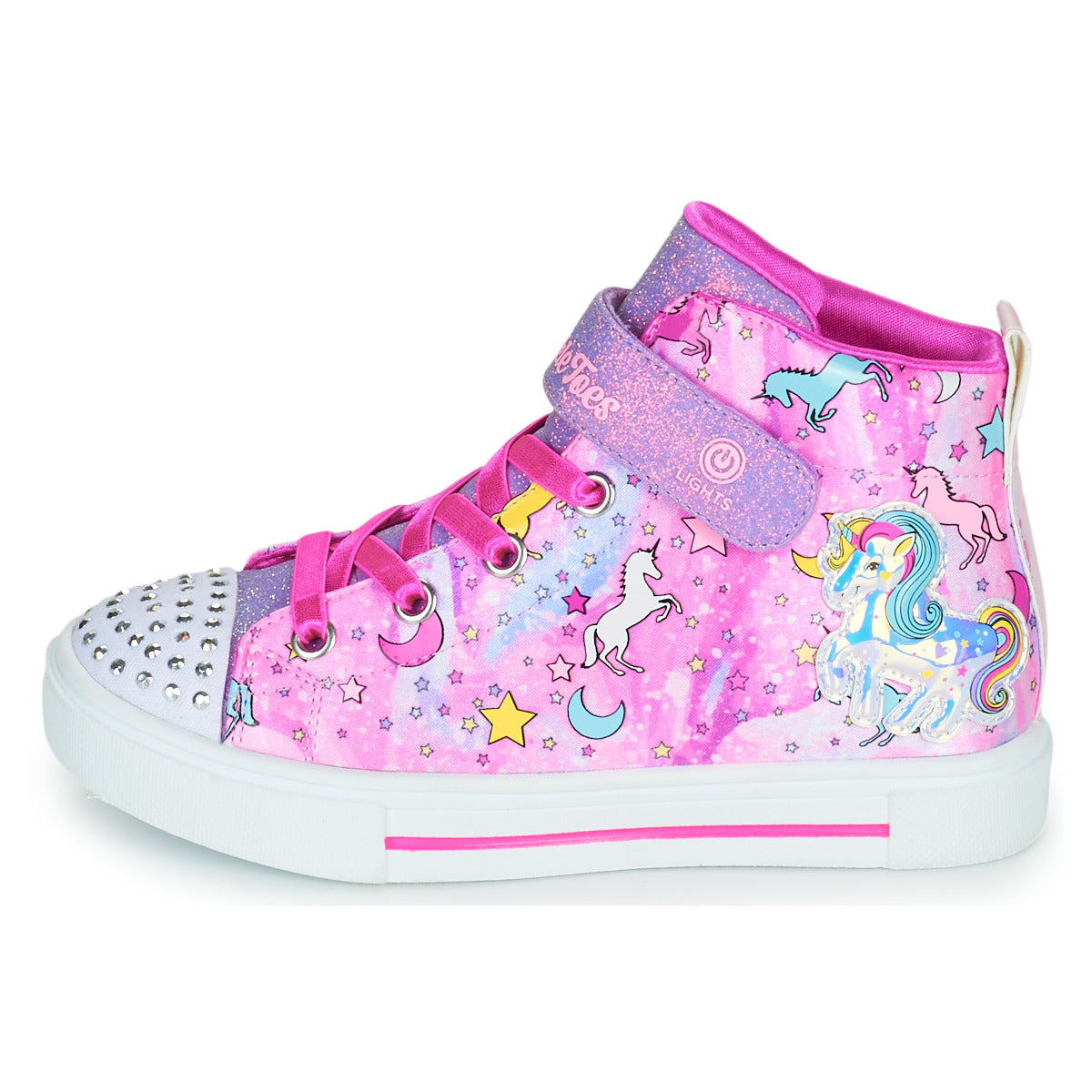 Scarpe bambini ragazza Skechers TWINKLE SPARKS Rosa