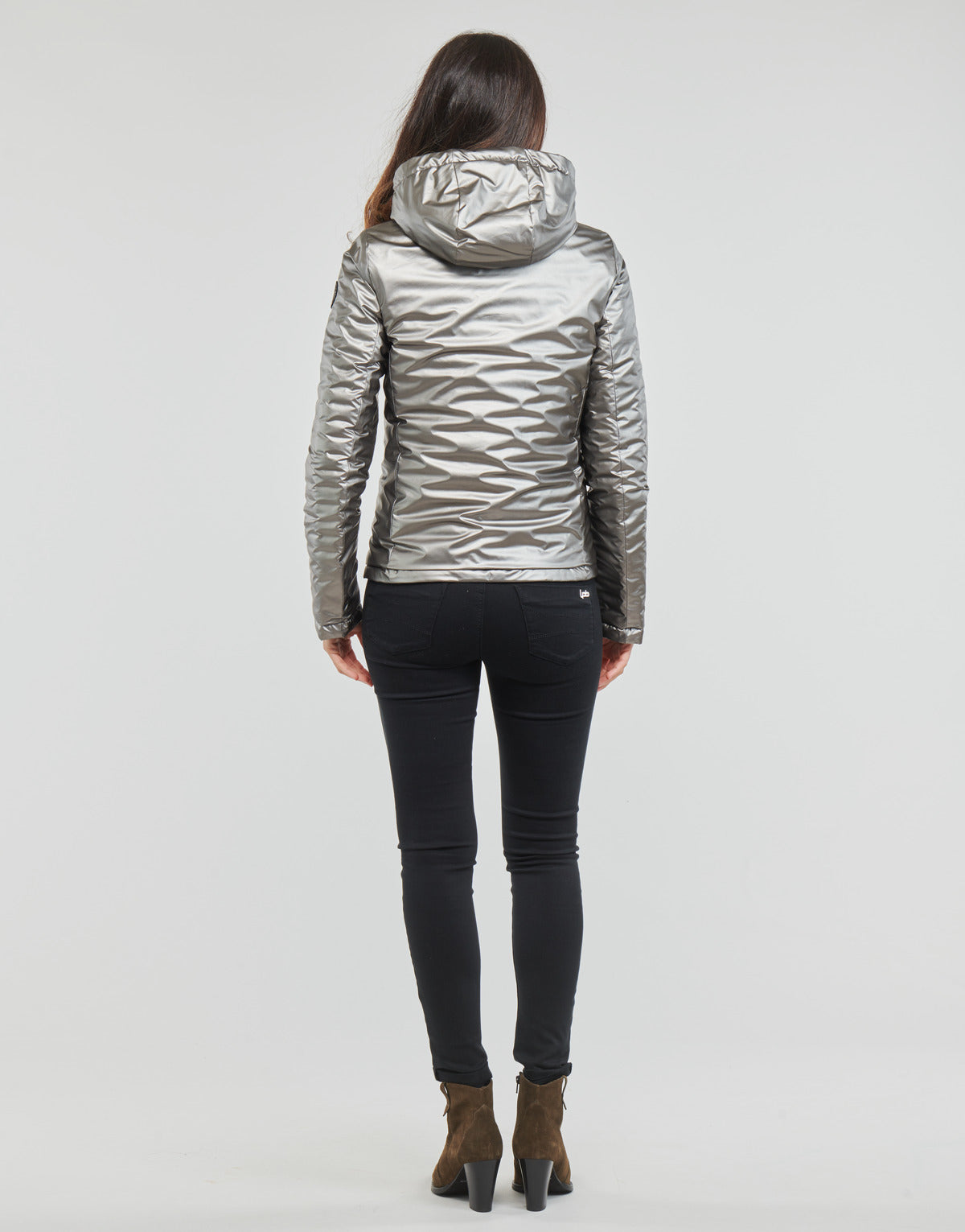 Piumino Donna Les Petites Bombes EDANA Grigio