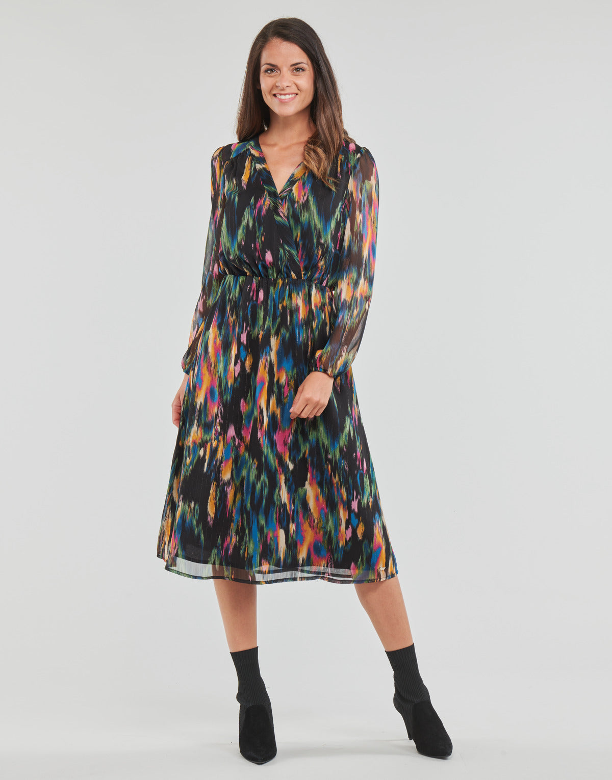 Abito lungo Donna Les Petites Bombes CALYSSA Multicolore