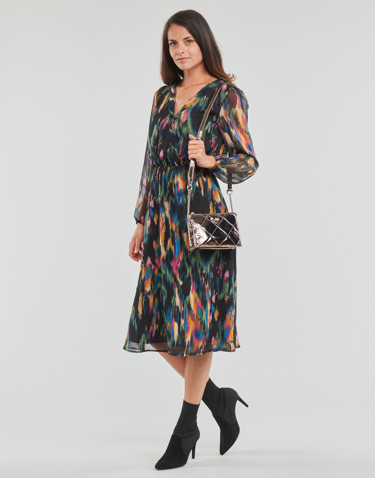 Abito lungo Donna Les Petites Bombes CALYSSA Multicolore