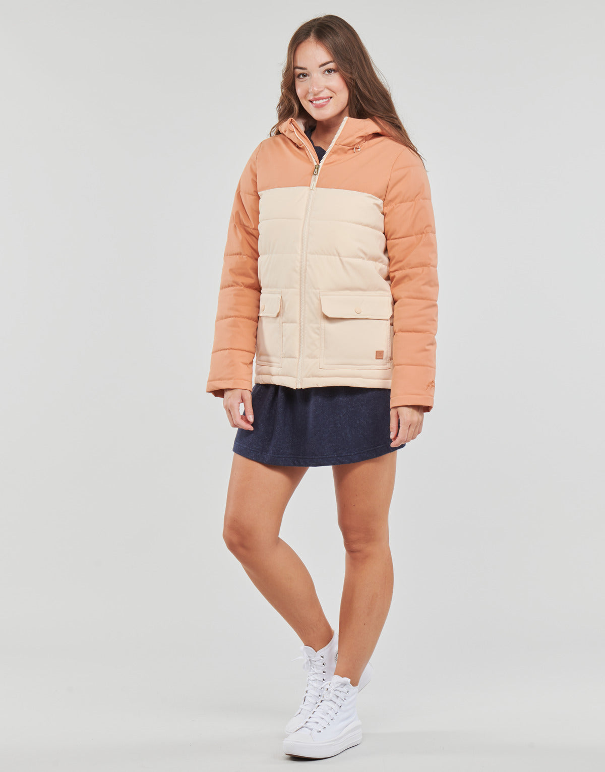 Piumino Donna Rip Curl ANTI- SERIES RIDGE JACKET Beige
