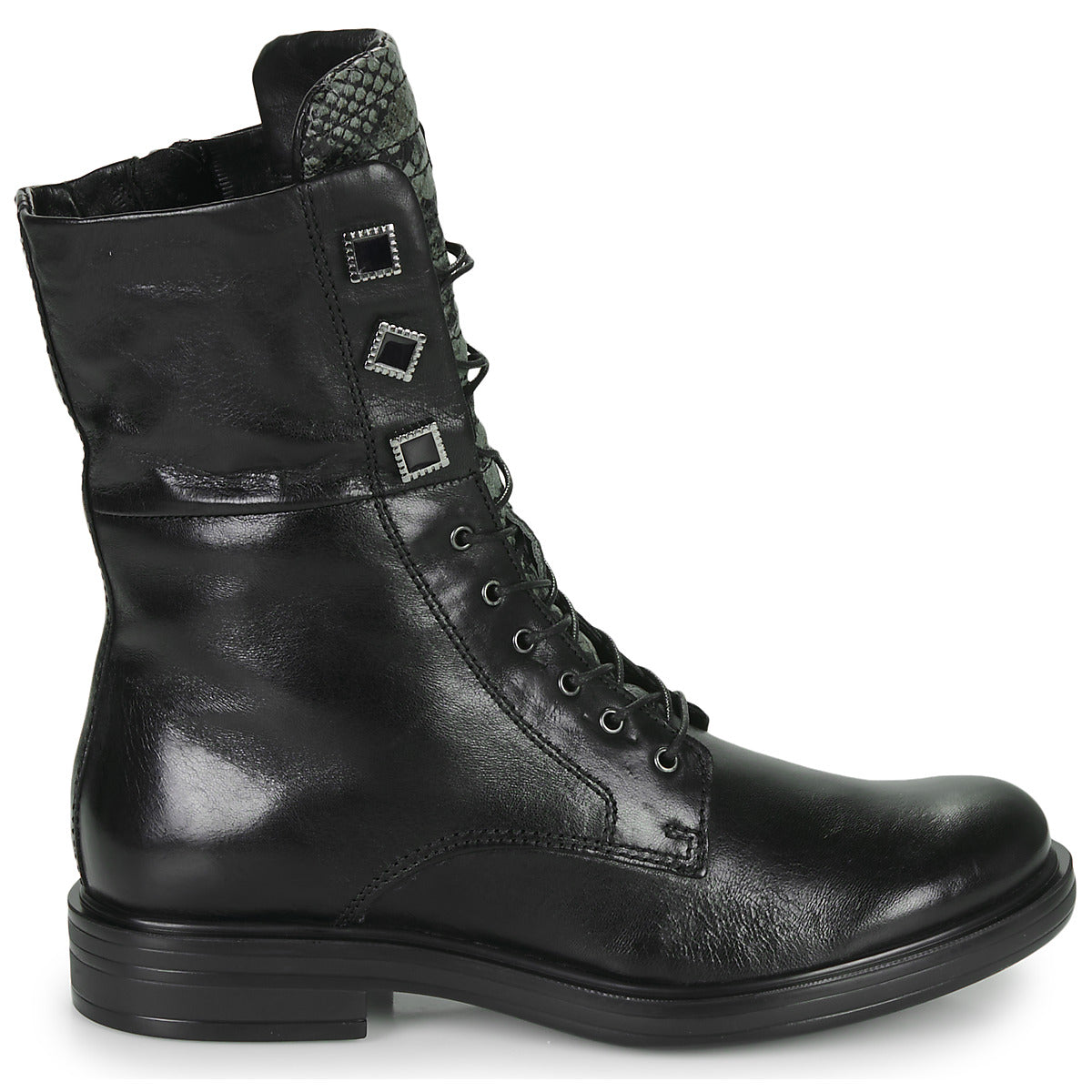 Stivaletti Donna Mjus CAFE METAL Nero