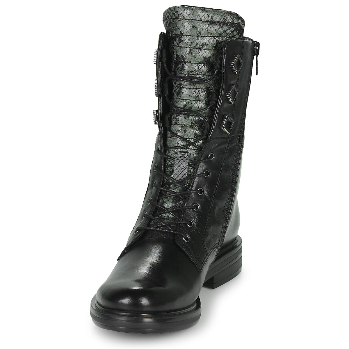 Stivaletti Donna Mjus CAFE METAL Nero