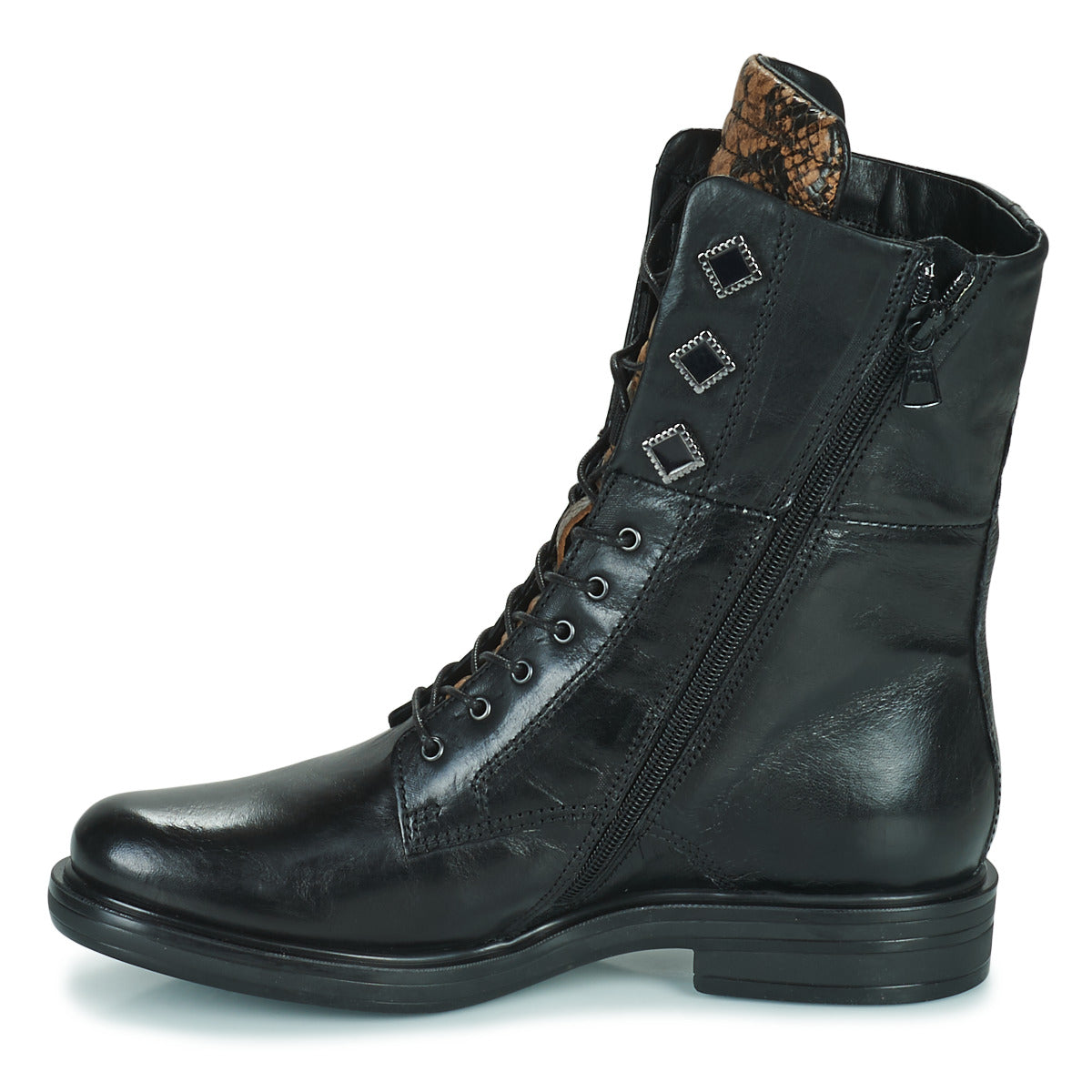 Stivaletti Donna Mjus CAFE METAL Nero