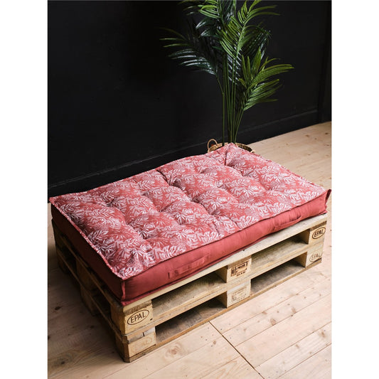 Pouf da esterno  Today  Matelas Palette 120/80/15 Terracotta Spirit Garden 22  Rosso