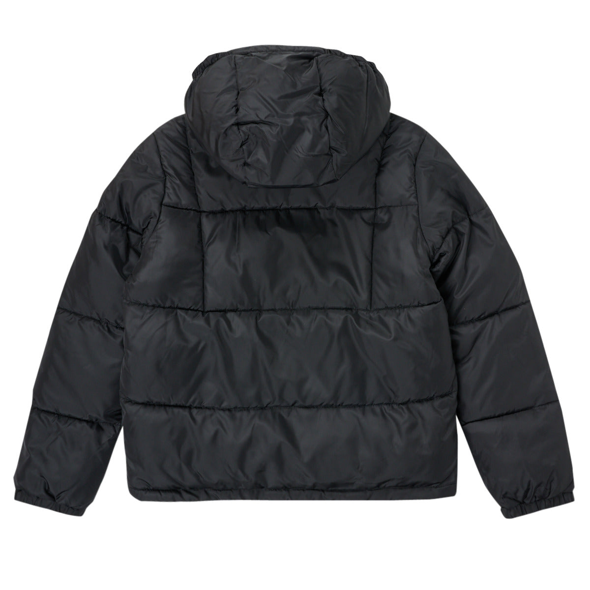 Piumino ragazza Calvin Klein Jeans SHORT QUILTED PUFFER JACKET Nero
