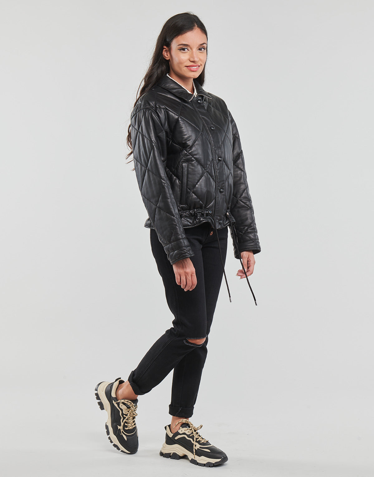 Piumino Donna Oakwood TRAVEL Nero