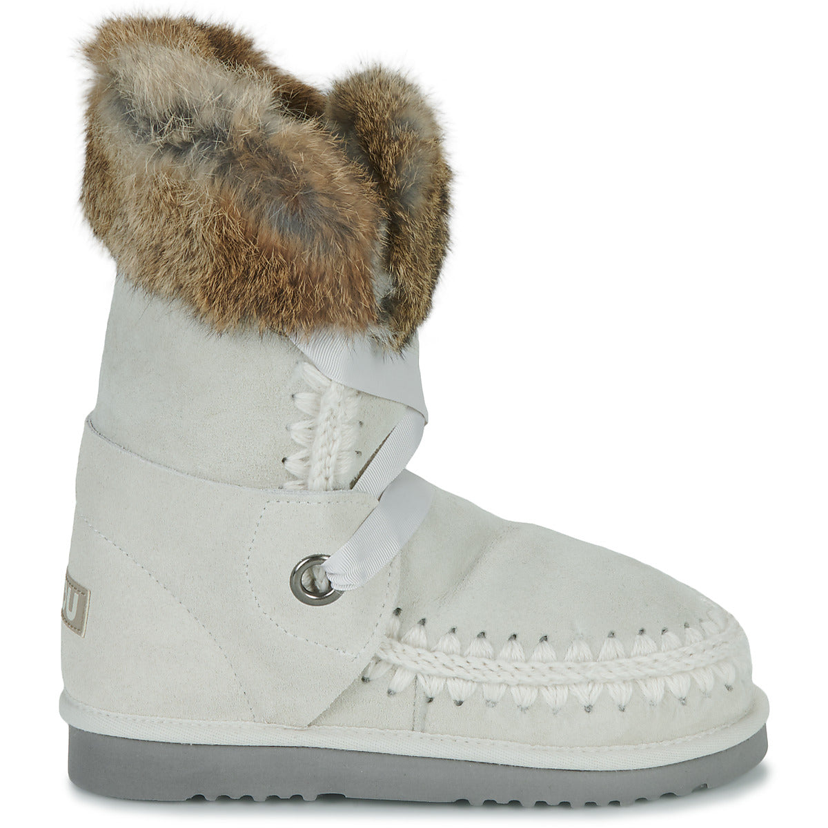 Stivaletti Donna Mou ESKIMO LACE FUR Beige